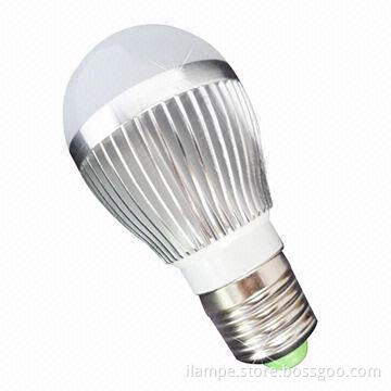 3W Warm White E27 LED Bulb